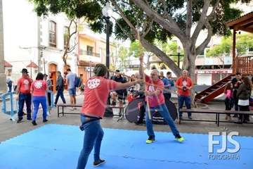 Los Llanos de Telde, en el día grande de sus fiestas patronales de 2019 (Foto Francisco Javier Santana)